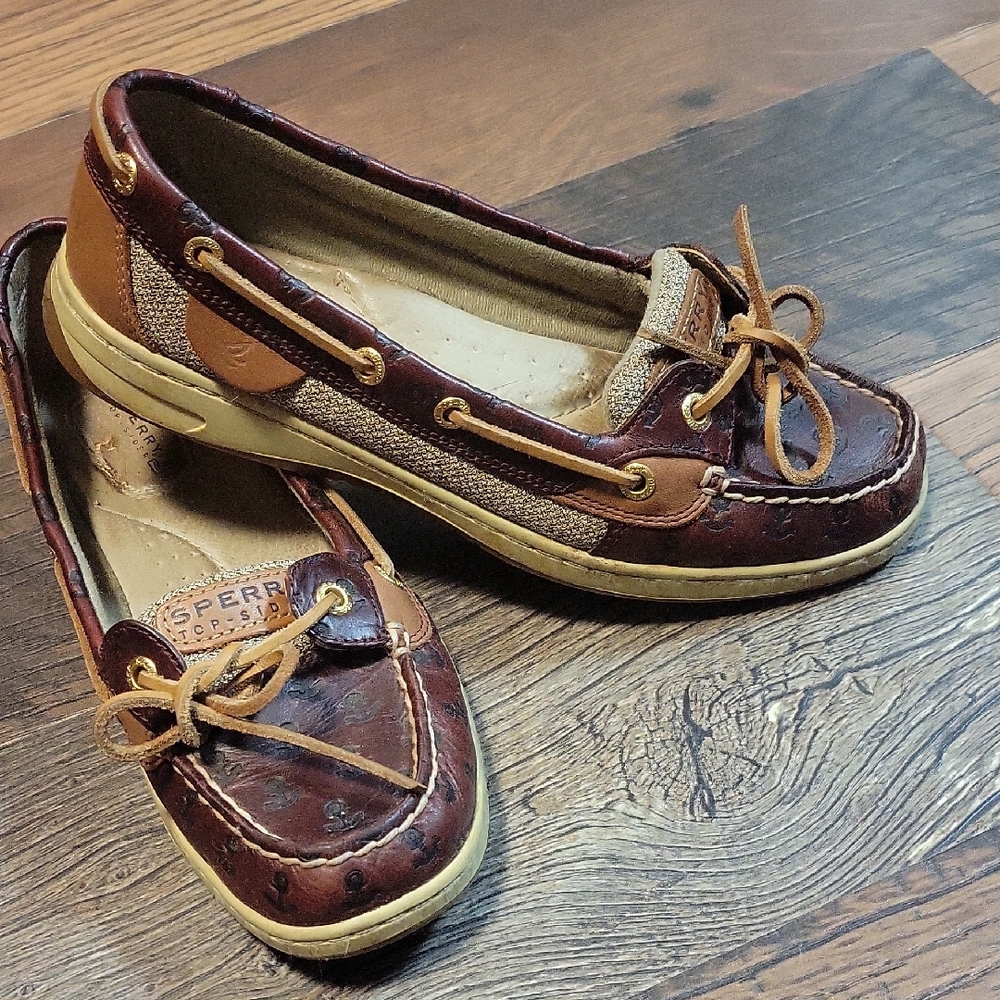 Sperry Women's Tan and Brown Loafers